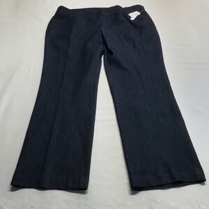 N62 By Dressbarn Women's Blue/Black Signature Fit Jeans Pants Size 24W NWT